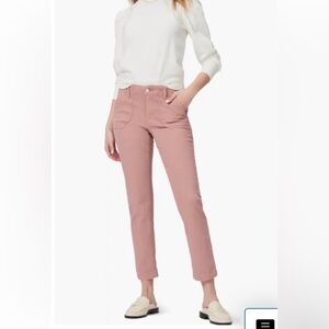 NWT PAIGE Mayslie Ankle Straight Leg Jeans. Size: 23 Color: vintage dark rose